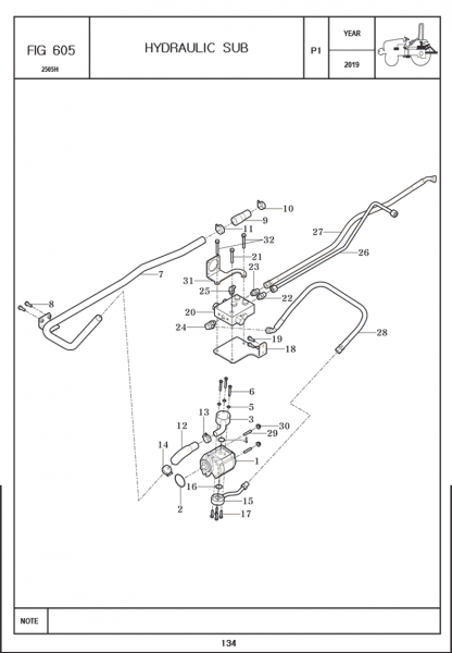 Hydraulikpumpe 11CC